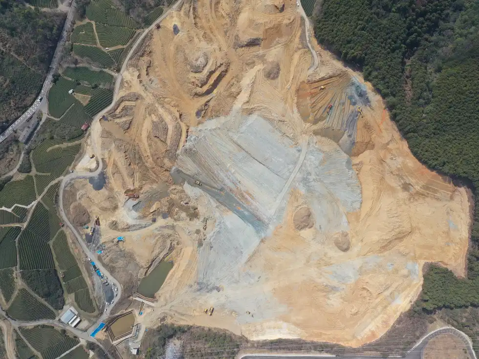 湯屋谷地区茶園造成工事