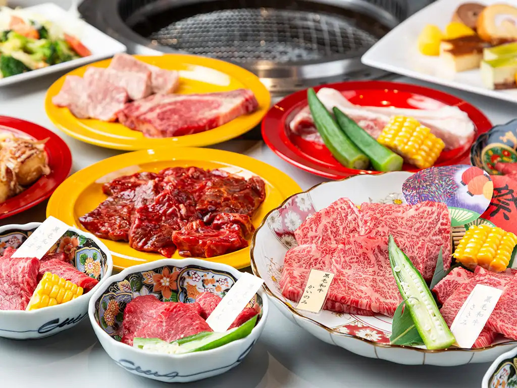 黒毛和牛食べ放題 焼肉左近 道頓堀店 photos