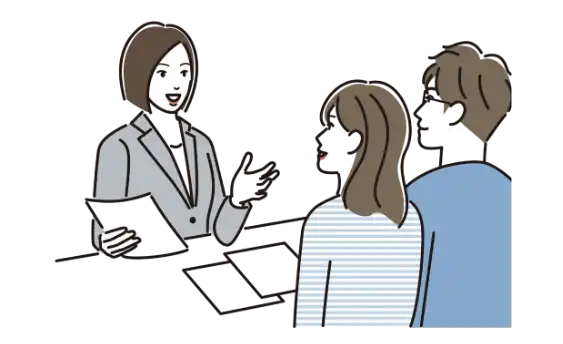 (2)ブースを回る