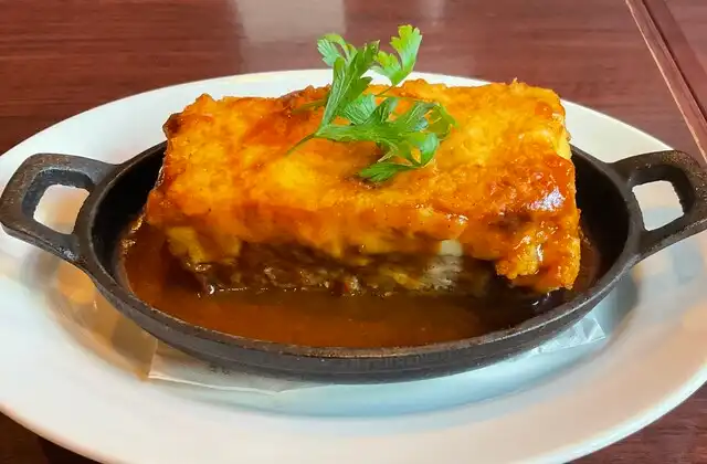 ラム挽肉のパルマンティエ
