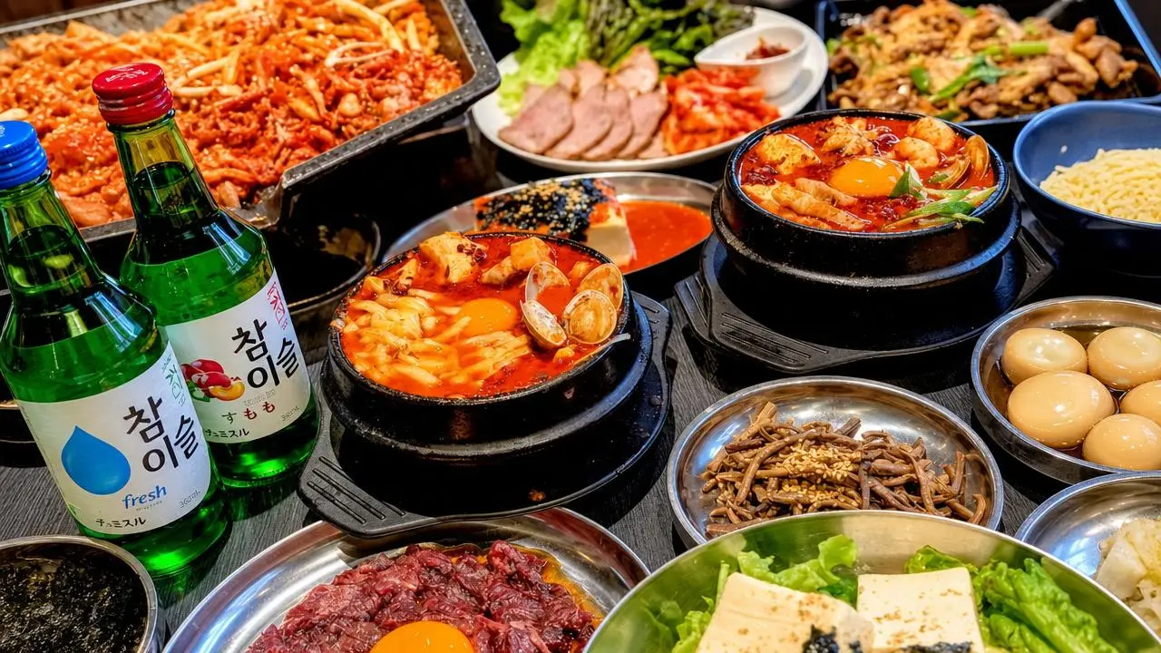 韓国屋台料理と純豆腐のお店 ポチャの外観