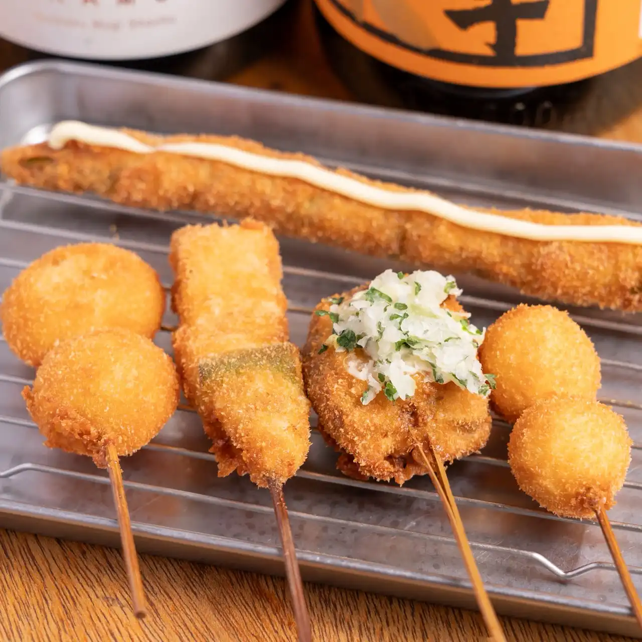 美味しい串揚げを囲んで!仲間とワイワイ楽しむ普段使い